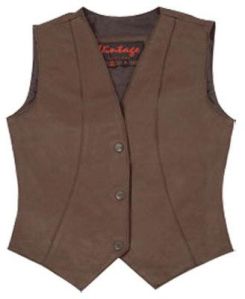 Leather Vest PL-1709