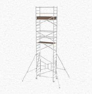 Aluminum Scaffolding With Additional Support
