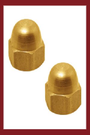 Acorn Nuts Brass