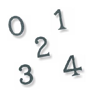 IRON Numerals And Alphabets