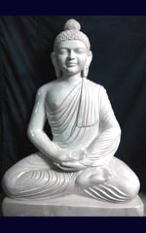 Jain Marble God Statue