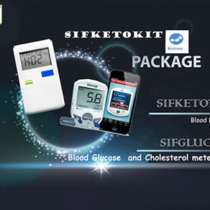SIFKETOKIT-1.22 for Ketogenic Diet 3 in 1 ketone Glucose & Cholesterol