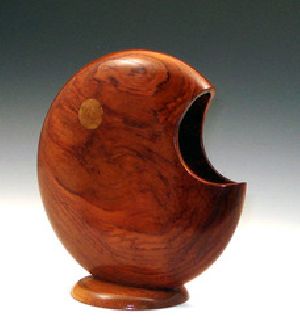 Bubinga vase