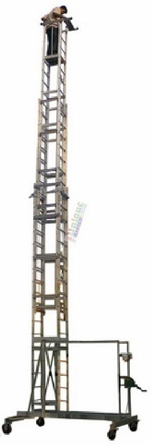 Aluminium Tilting Tower Extension Ladder