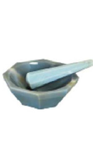 Pestle Grey Agate Mortar