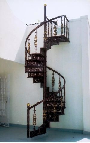 Cast Iron Spril Staircase