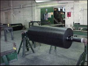 heavy duty rubber rollers