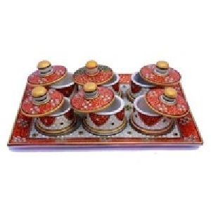 Meenakari Work Bowl Set