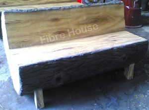 FRP Round Wood Bench