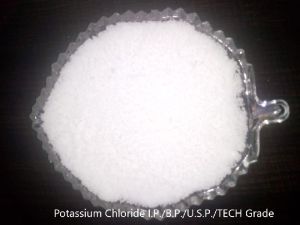 Potassium Chloride I.P,B.P,U.S.P,TECH GRADE