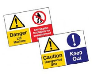 INDUSTRIAL AND SAFETY SIGNAGES