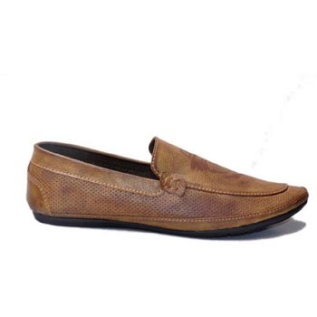Khaki Candey Loafer Shoes