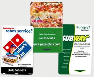 Advertising Key Card