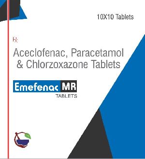 Credflam-MR Aceclofenac Paracetamol Chlorzoxazone Tablets at Rs