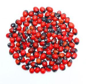 Red Chirmi Beads