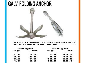 Folding Anchors(Galvanized)