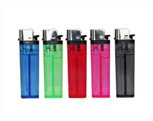 Fh-002 81mm ISO9994 Disposable Plastic Flint Butane Gas Flame Lighter