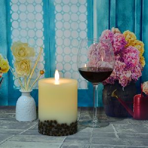 Coffee Candle with 3D Moving Wick