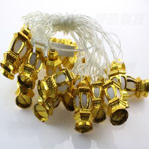Gold Lantern String Lights