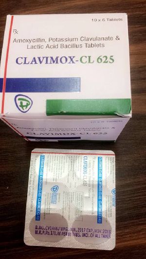 625 CLAVIMOX CL tablets