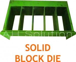 Die Solid Block Die