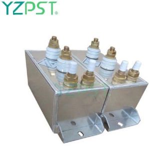 Water-cooled capacitor