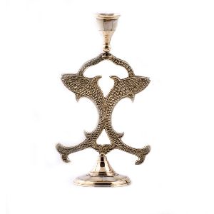 Brass Fish Shape Candle Stand Holder