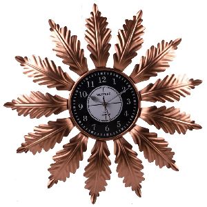 Designer Golden Petal Wall Clock