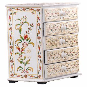Hand Painted Chest Drawer Set