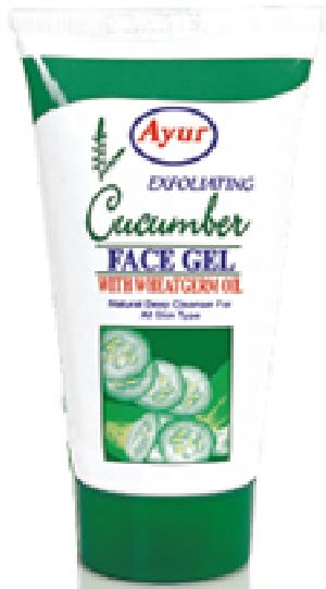 CUCUMBER Face Gel with Wheat Germ Oil