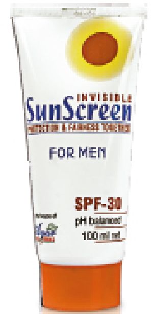 Invisible SUNSCREEN FOR MEN