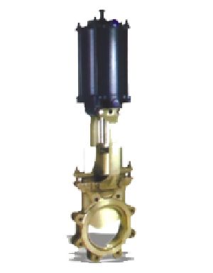 Pneumatic Knife Edge Gate Valve