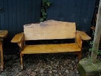 Reclaimed Wooden Bench