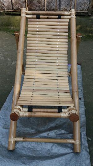 Bamboo Folding Arm Chair