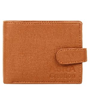 SKU-ACW-5 ASRA Creation Leather Brown Wallet