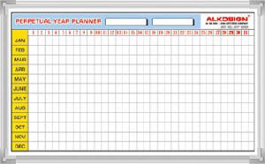 Yearly Planner Board