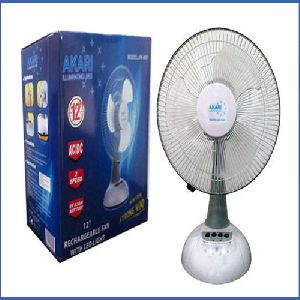 Rechargeable Fan with Led Light
