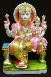 Marble Narsimha Statue, Size : 12, 15, 18, 21, 24, 27, 30, 33, 36, 39, 42, 45, 48, 51, 54