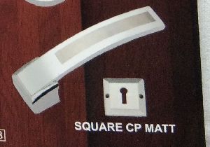 Square CP Matt Stainless Steel Safe Cabinet Lock Handle