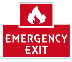 Sign Board - Emergency Exit BH-SNP-51-000