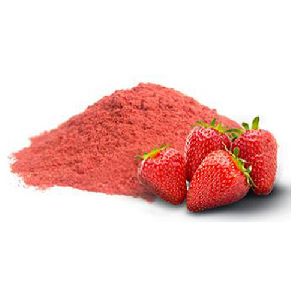 strawberry-powder