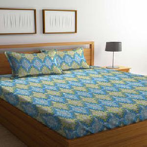 Bombay Dyeing Cynthia Polycotton Double Bedsheet Set