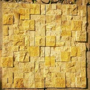 Teak Mosaic Wall Claddings
