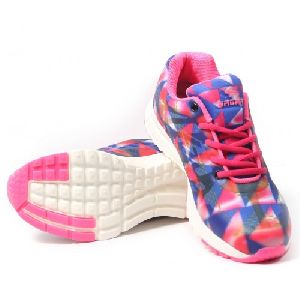 Sagma Womens Blue Pink Breathable Shoes