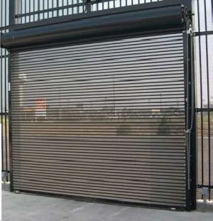 Perforated Galvanized Slat Rolling Shutter