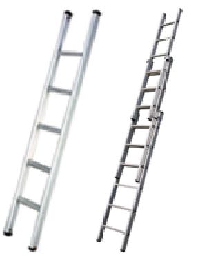 Wall Supported Aluminium Ladder