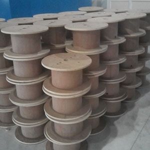 plywood cable reels