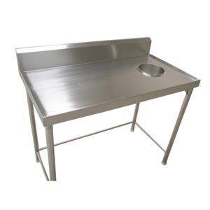 WOTK TABLE WITH CHUTE
