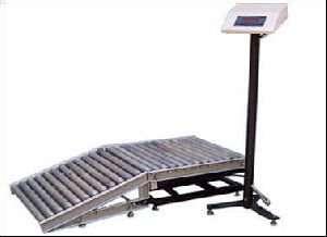 Platform Scale with Roller