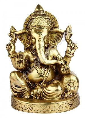 ganesha sitting statue